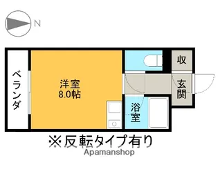 ヴィラ・フローレンス【2階】の間取り