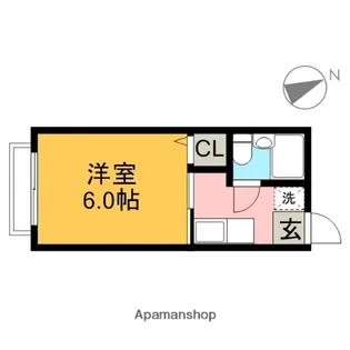 さくらハイツ【202号室】の間取り