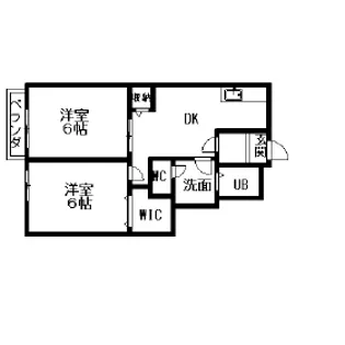 LAPYSⅠ【1階】の間取り