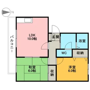 BELL.ST【1階】の間取り