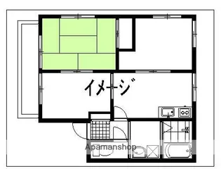 カーサ天神台B【1階】の間取り