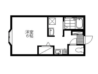 セジュール田中【1階】の間取り