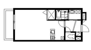 プランドール朝倉【203号室】の間取り