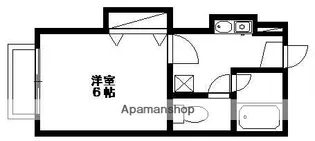 エクセレントヴィレッジ【203号室】の間取り