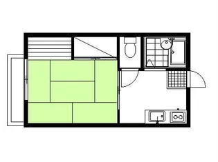 メゾネットシゼム【1階】の間取り