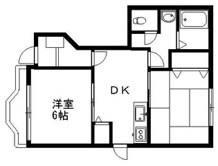 コンフォールメゾン【1階】の間取り