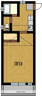 CITY倶楽部江川【204号室】の間取り