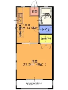 ハイビレッジ21 大前【2階】の間取り