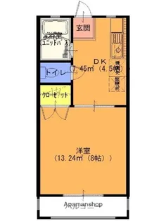 ハイビレッジ21 大前【2階】の間取り