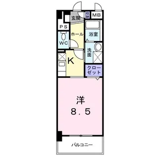 アルドーレ (ARDORE)【4階】の間取り