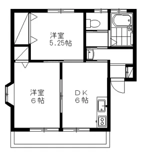 ジョイフルライフA【102号室】の間取り