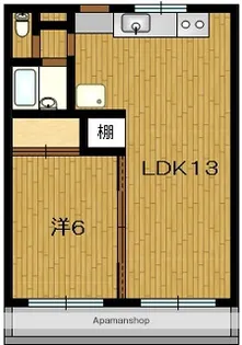 メゾンドココ【2階】の間取り