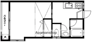 ピア・メゾンⅡA棟【A202号室】の間取り