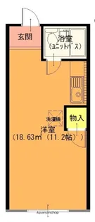 アネックス21 堀込【202号室】の間取り