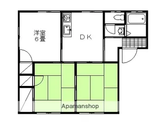 ラフォーレ今福2【102号室】の間取り
