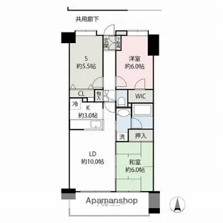 アイディーコート太田【702号室】の間取り