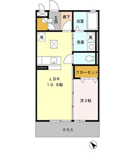 ONE’S HARBOR【2階】の間取り