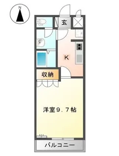 グランアシューレ【1階】の間取り