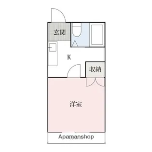 コーラルパレス【103号室】の間取り