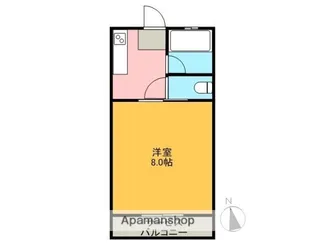 MIKIハウス天神前C【C202号室】の間取り