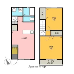 サン・クレスト【101号室】の間取り