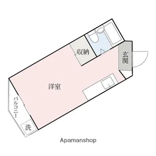 ローゼンハイツ【1F号室】の間取り