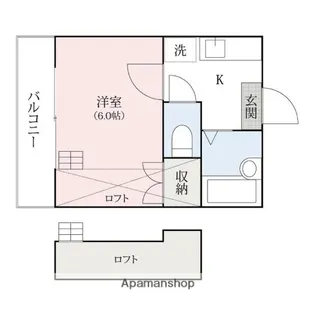 スターハイツ五十部【105号室】の間取り