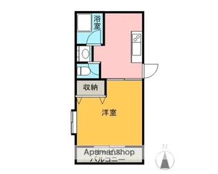 MIKIハウス天神前A【A201号室】の間取り