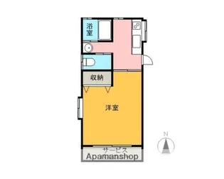 MIKIハウス田中C【C104号室】の間取り