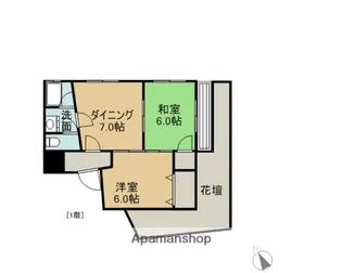 TSURUGAI Ⅲ【1階】の間取り