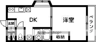サンシャルム錦町【307号室】の間取り