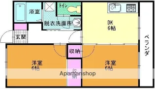 サンシャルム錦町【103号室】の間取り
