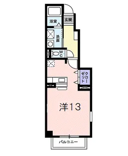 オルゴールB【1階】の間取り