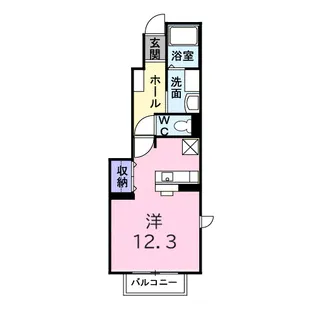 セレーノC【1階】の間取り