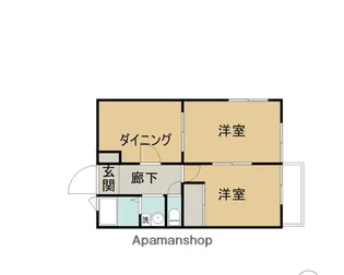 リエス足利島田【102号室】の間取り