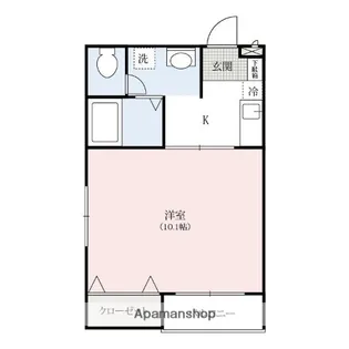 カーサモリグチⅢ【4号室】の間取り