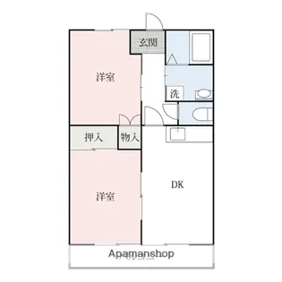シープクレイン【3階】の間取り