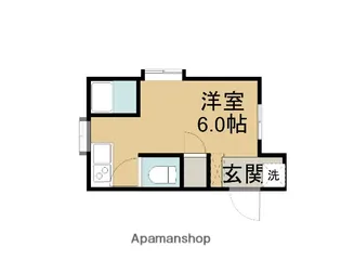 モンパレス足利第1−2【101号室】の間取り