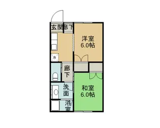 ペニーレイン【1階】の間取り