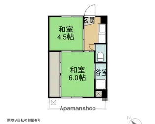 アシスト足利マンション【Ⅰ402号室】の間取り
