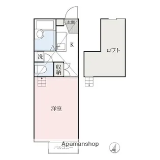 MART【104号室】の間取り