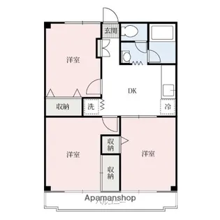 スターマンションⅠ【108号室】の間取り