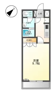 パルティールT【1階】の間取り