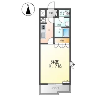 エルアールA【2階】の間取り