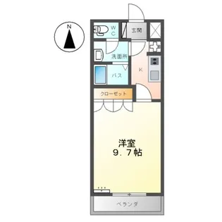エルアールA【2階】の間取り