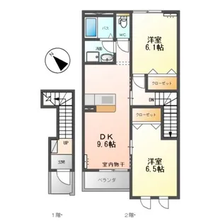 ノルン【2階】の間取り