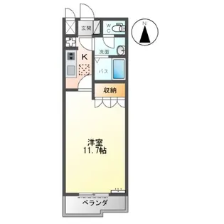 ユートピア【1階】の間取り