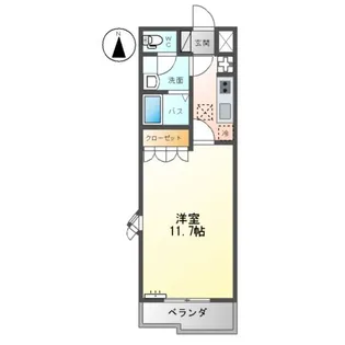 オータムウィンズ【1階】の間取り