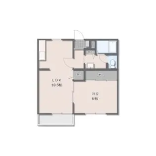 ロイヤルシティーA【2階】の間取り