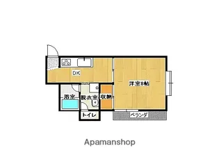 ハイツ大泉Ⅱ【103号室】の間取り
